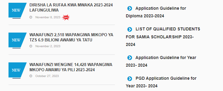 Appeal Process Against  HESLB 2023