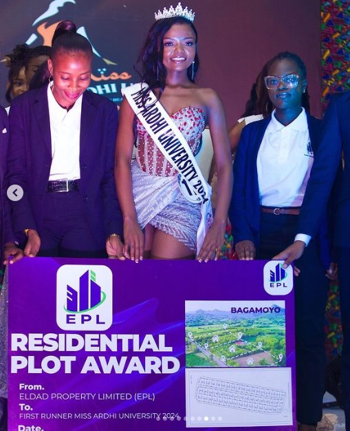 Debora Lovebond Miss Ardhi University, Collect land from Eldad Property Limited (EPL) for Bagamoyo 