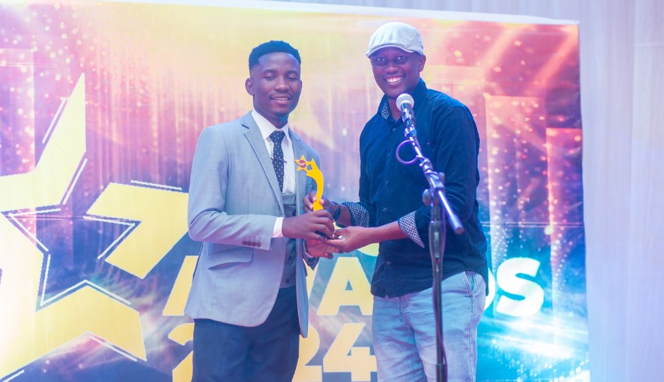 The UDOM Awards 2024 Winners: Elia (Left) Best Sports Man of the Year!